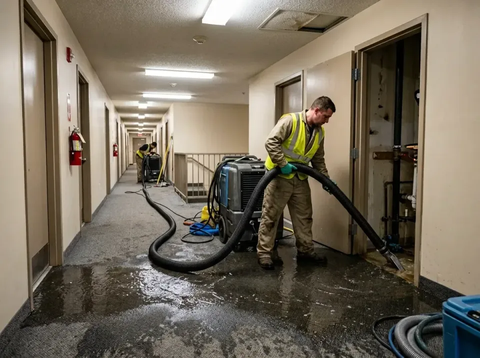 multi-unit-apartment-hallway-f-005 — frequently asked questions, Emergency Burst Pipe Water Extraction & Removal in Wabasso…